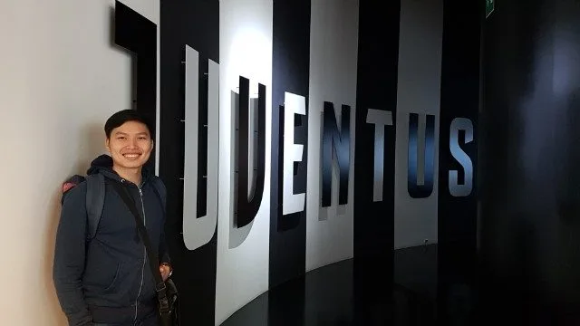 Visiting the Juventus museum