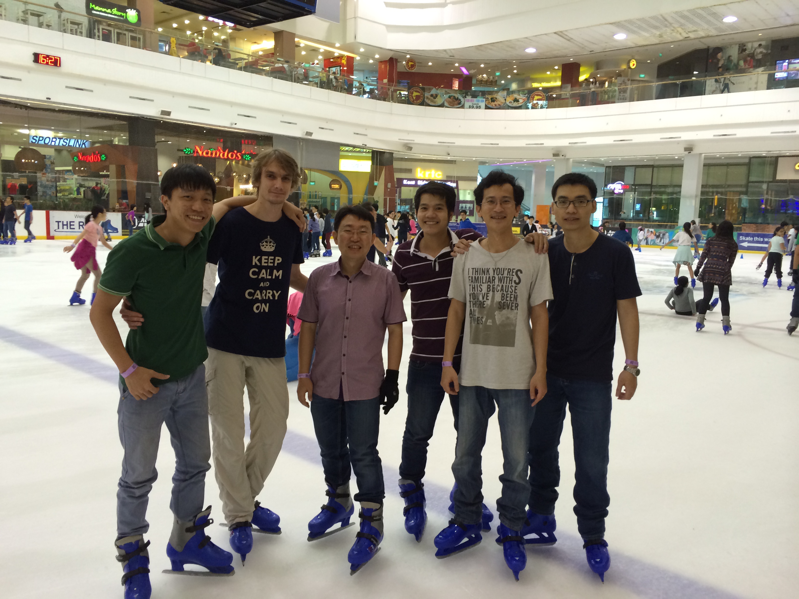 Group outing in October 2014 during Trong Le’s first year of PhD (left to right: Son, Maksim, Hady, Trong Le, Tuan Le, Trong Nguyen)