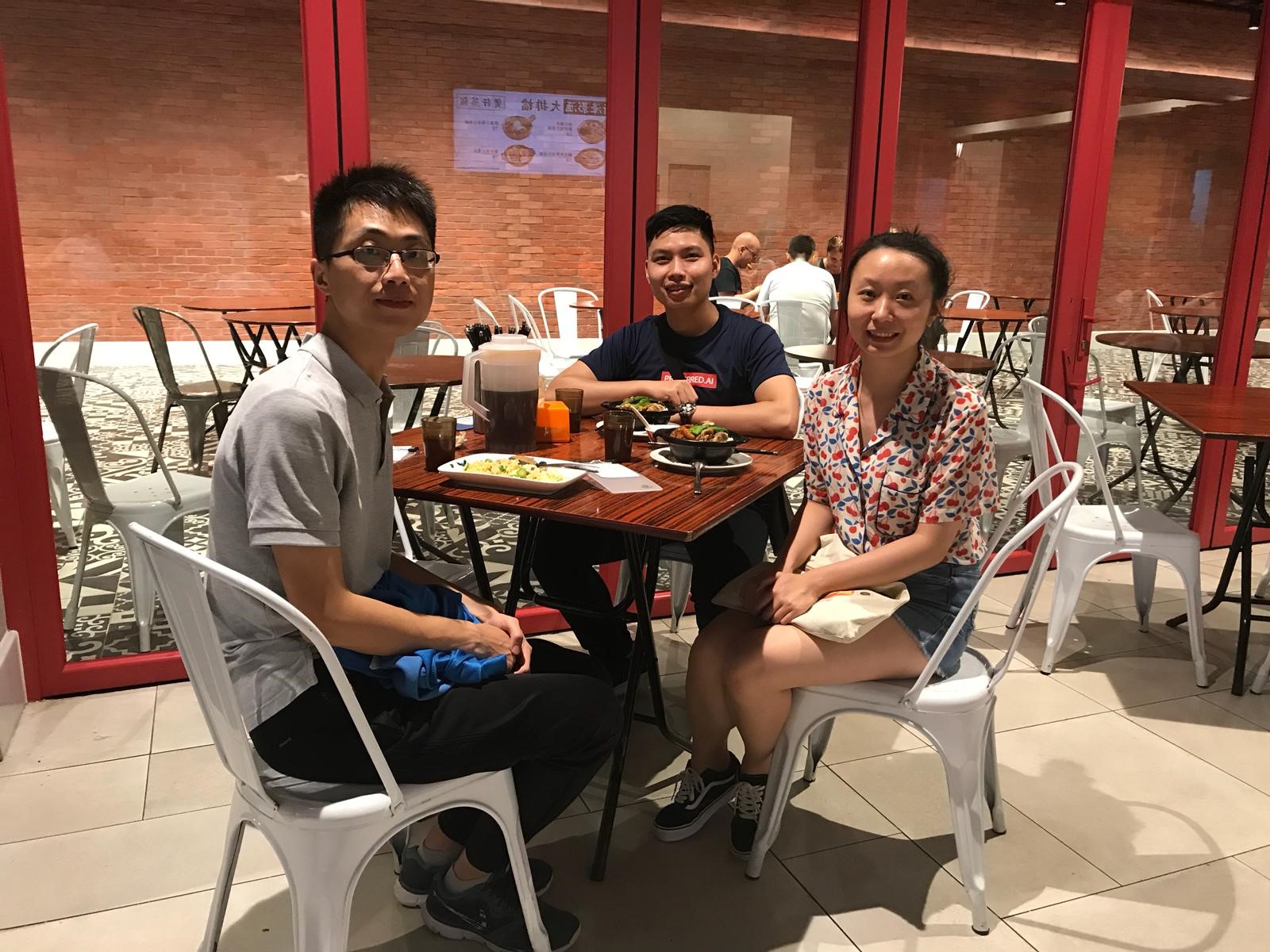 Dinner with SMU fellows