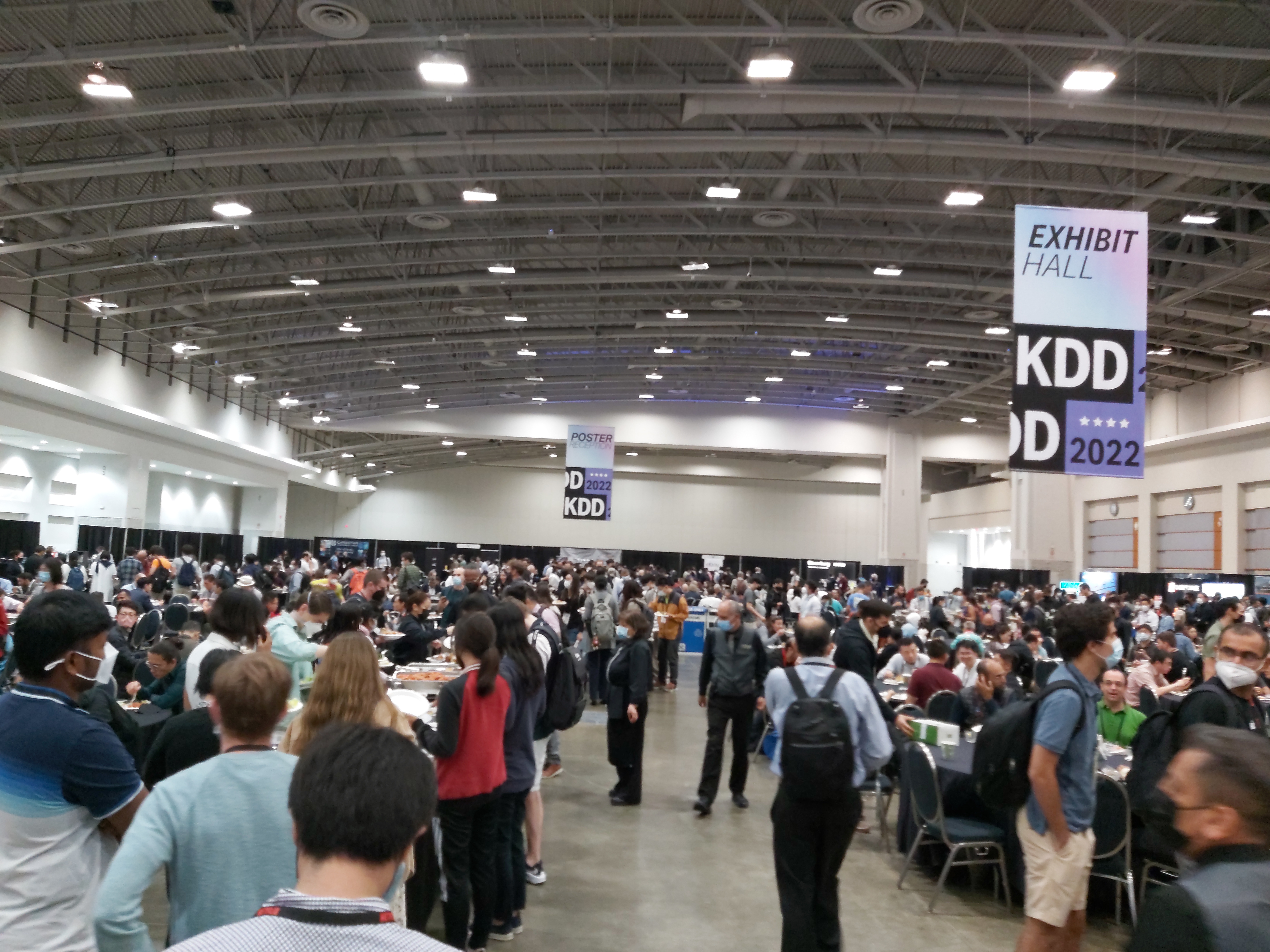 A lunch session at KDD 2022
