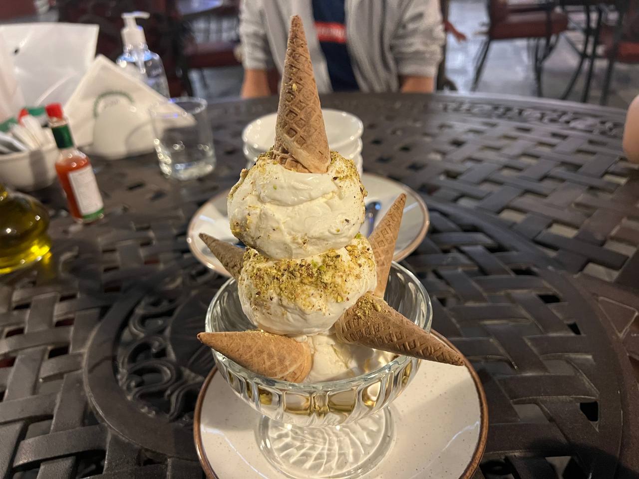 Some specialty ice cream. Not only does it taste nice, it smells nice too.